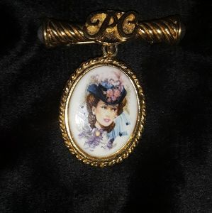 Antique pin